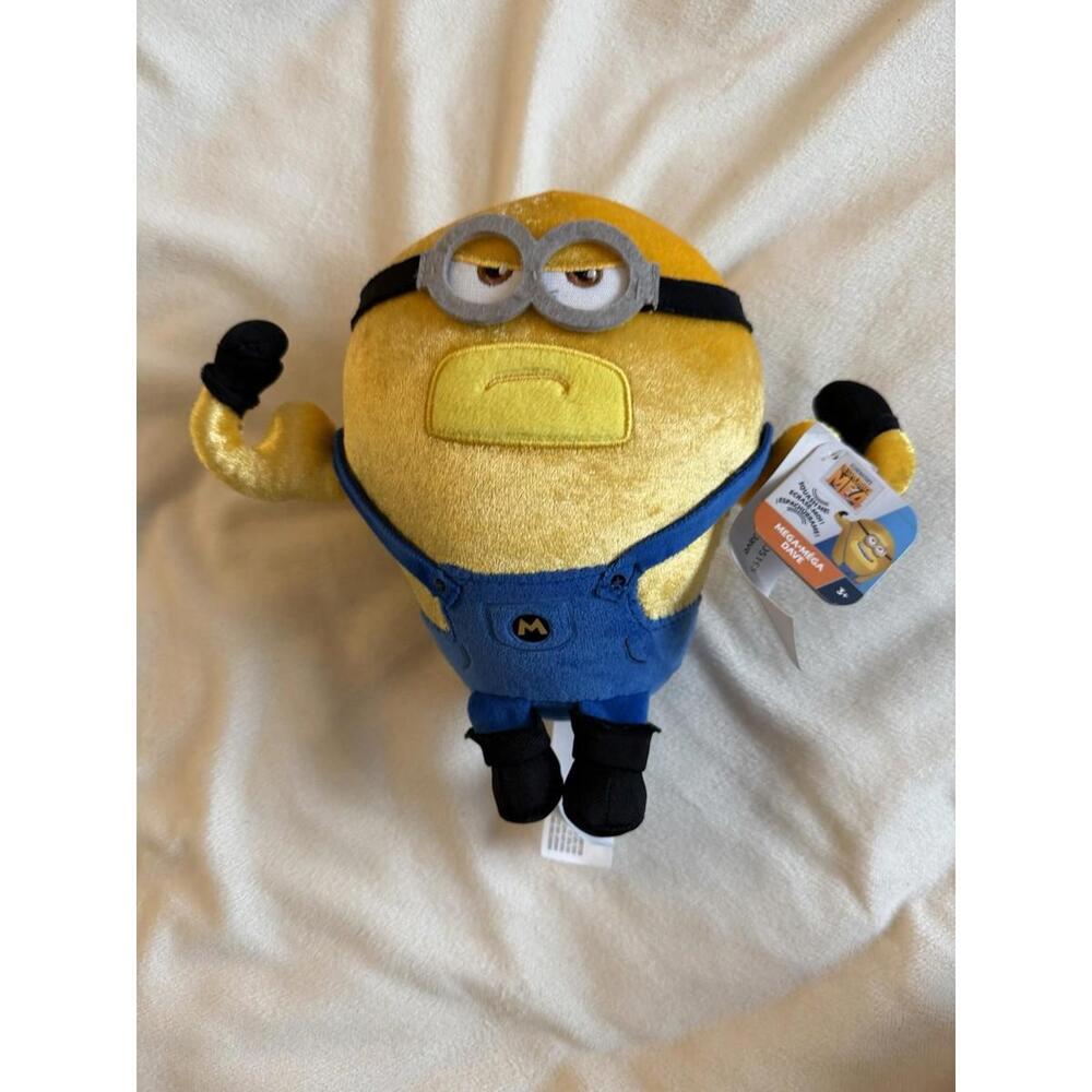 MINION 8"DESPICABLE ME 4 Movie MEGA MINION DAVE‎  Plush Figure Universal...